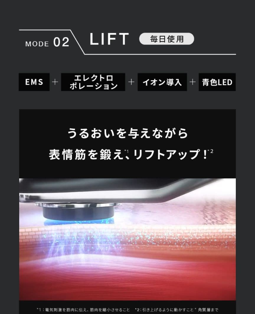 Brighte 美顔器 取扱説明書付き