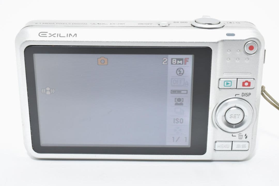 CASIO EXILIM EX-Z80 シルバー