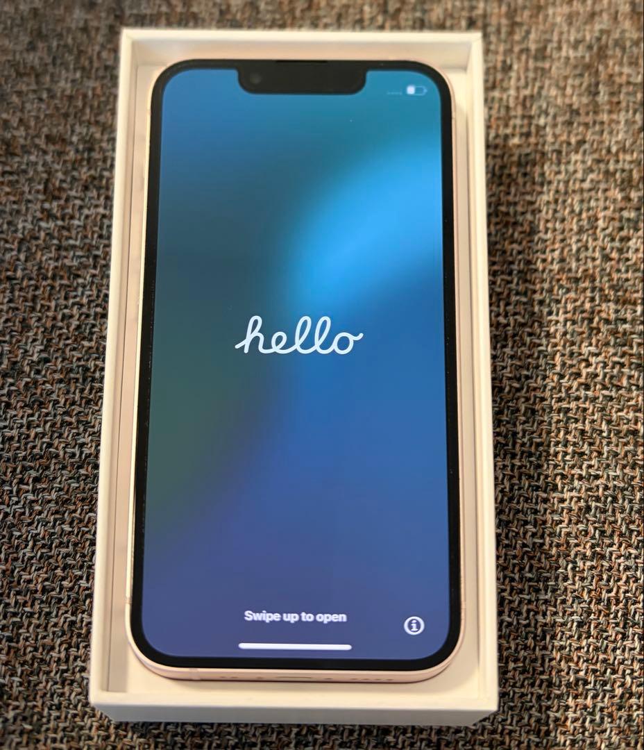 iPhone13 mini 256GB ピンク simフリー シャッター音なし