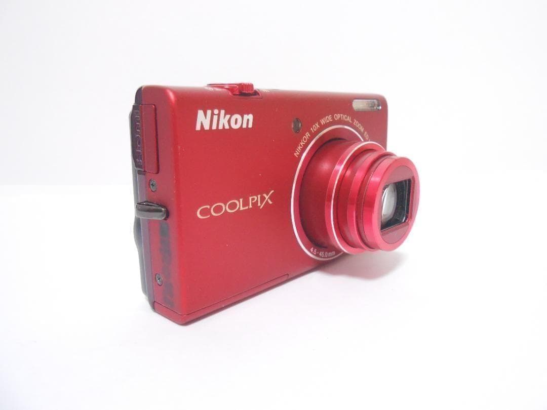 【返品保証】 ニコン　Nikon COOLPIX S6200 レッド