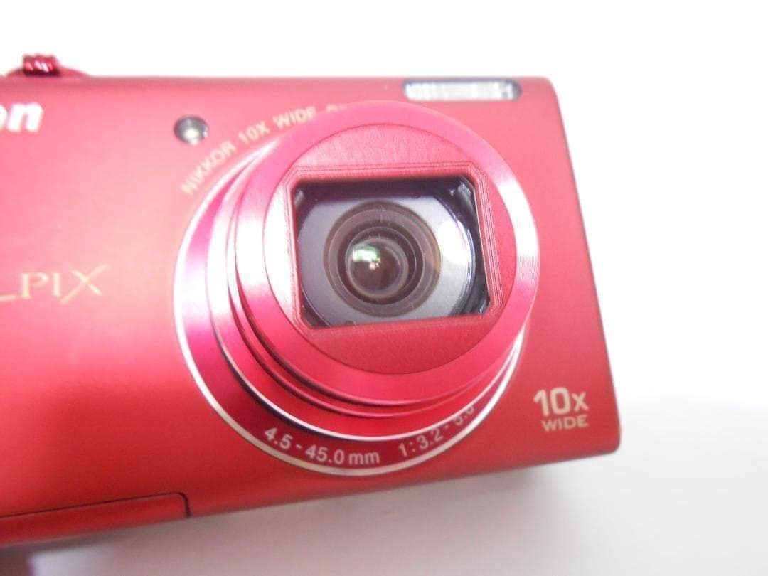 【返品保証】 ニコン　Nikon COOLPIX S6200 レッド