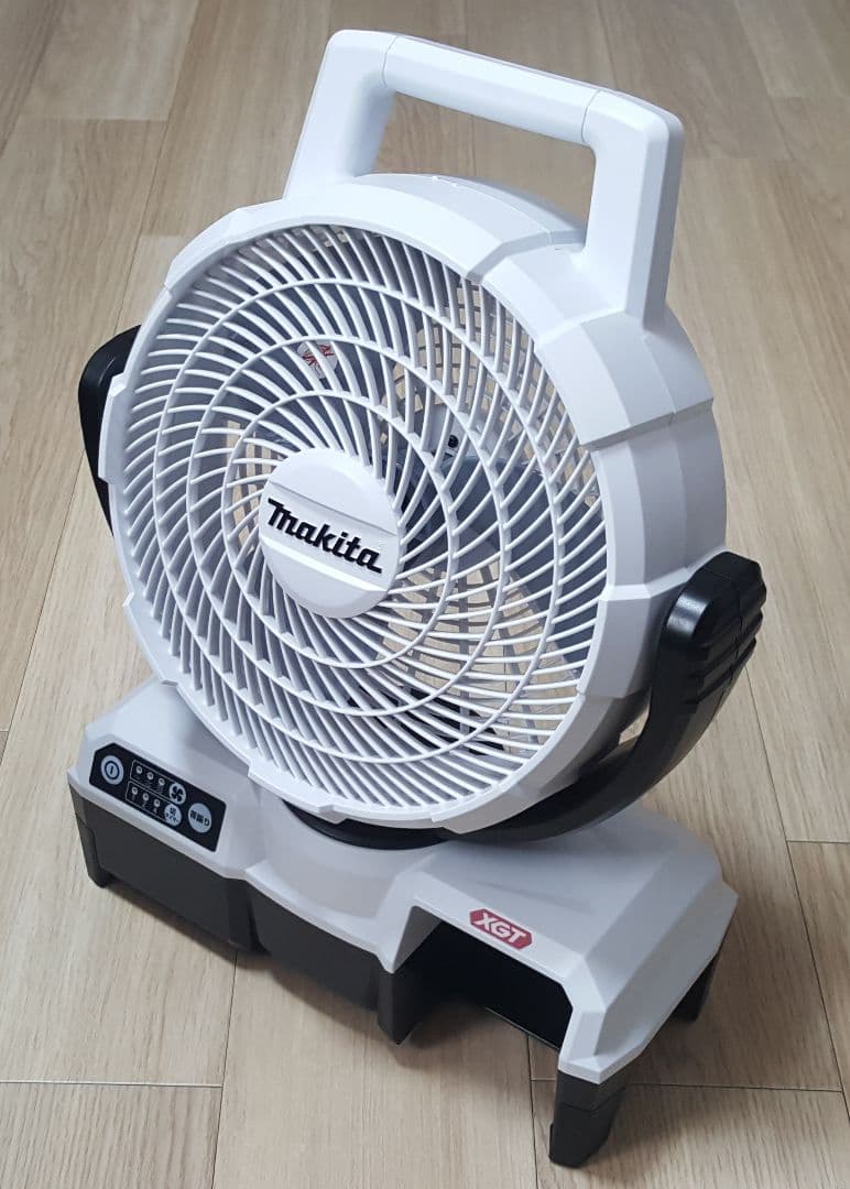 【美品・動作確認済】マキタ 40V 充電式ファン「CF001GZW」AC稼働も可