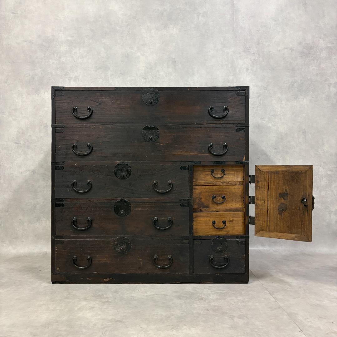 水屋箪笥　古家具　飾り棚　和家具