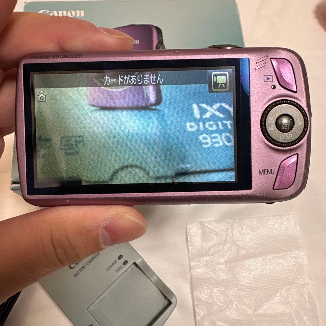 極美品 CANON IXY DIGITAL 930IS ピンク　パープル