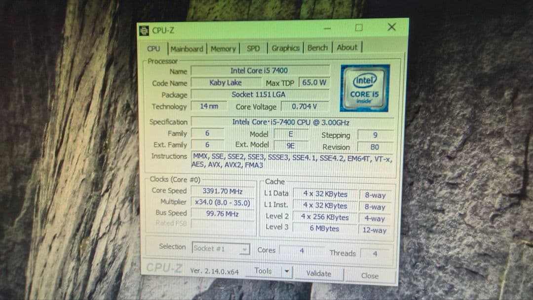 core i5 7400 6500 i3 6100 まとめ売り動作確認済み