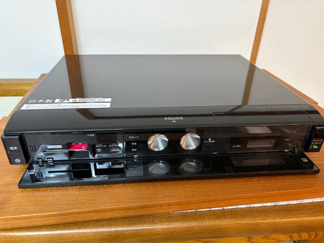 AQUOS BD-HDW25 ブルーレイレコーダー