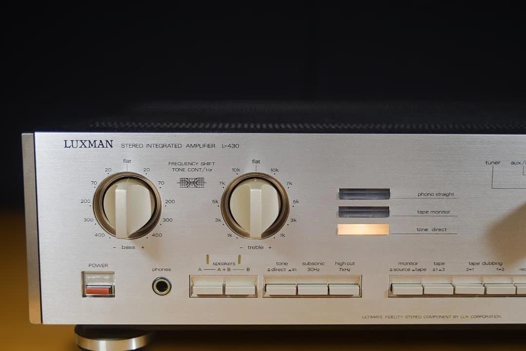 L-430 LUXMAN 良品 プリメインアンプ 整備済み動作品