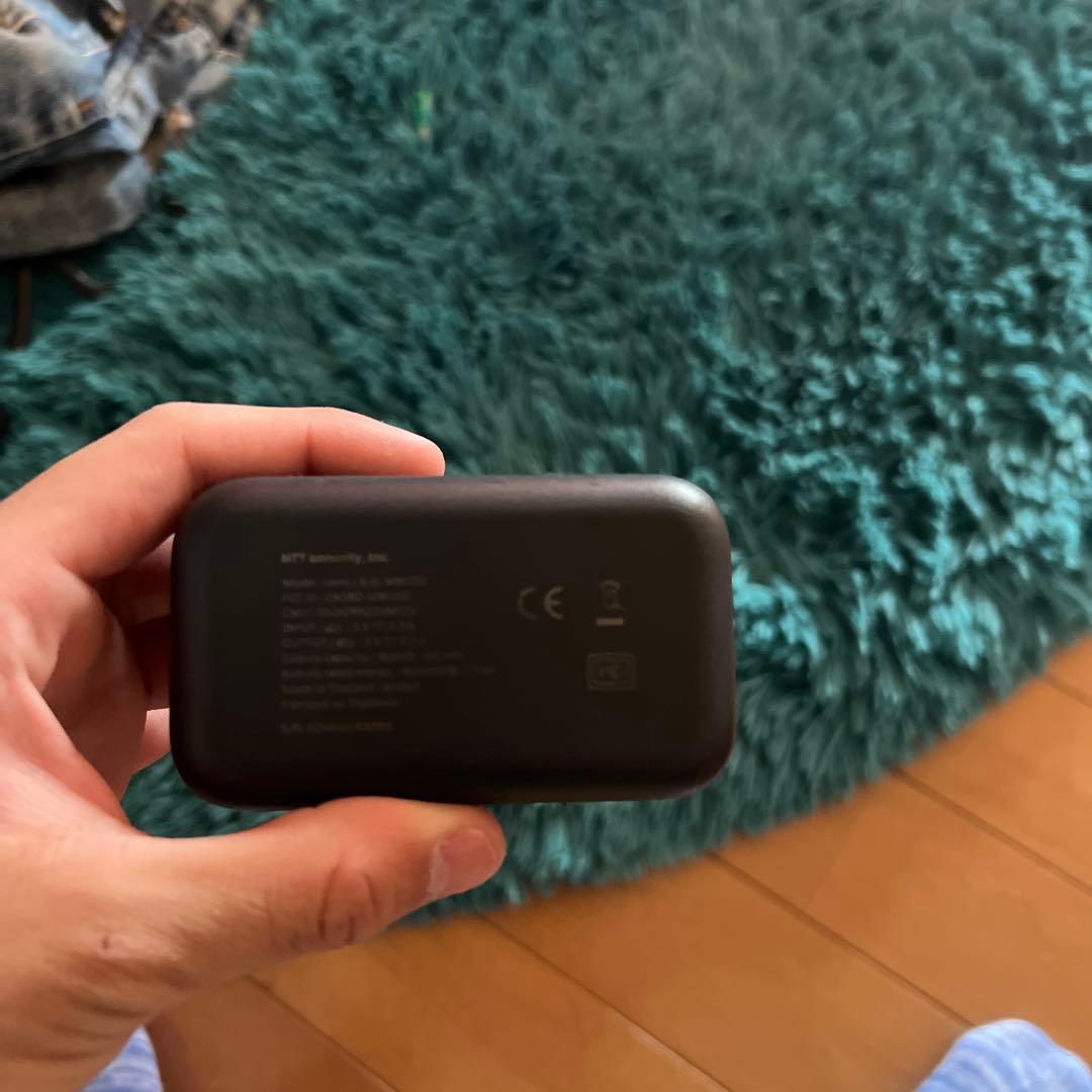 ワイヤレスイヤホン ダークレッド 充電ケース付きnwm DOTS