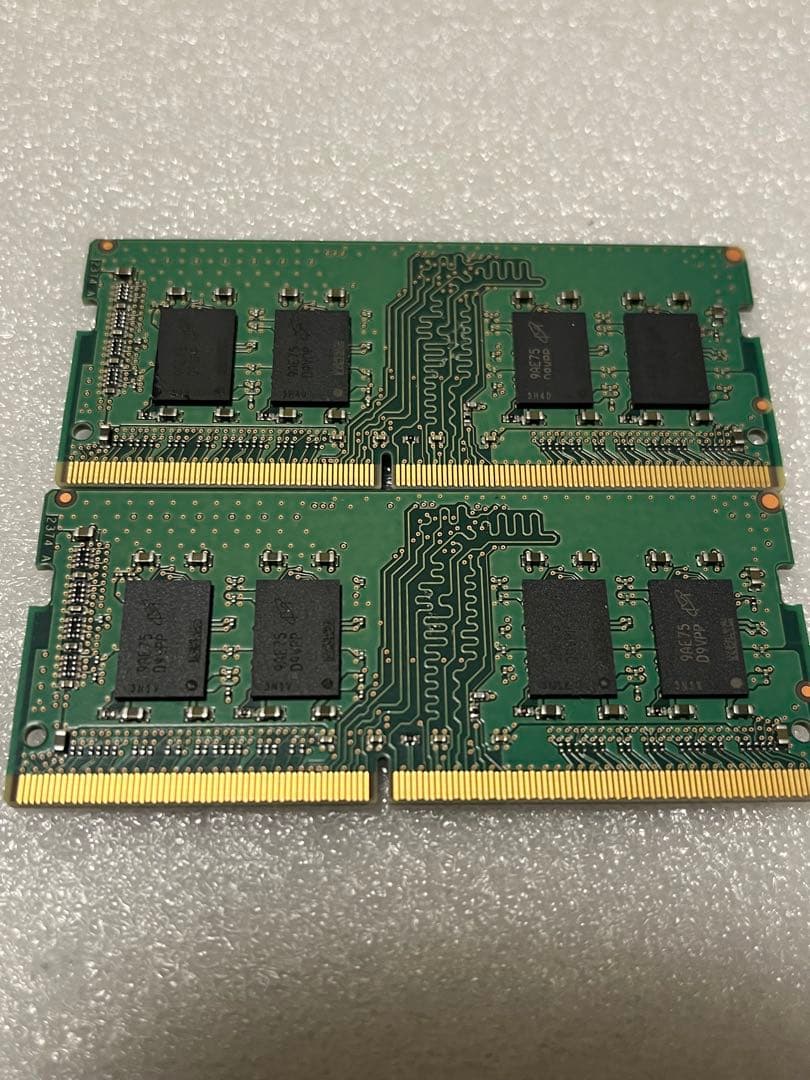 B5 Micron PC4 8GB×2枚　16GB BIOSチェック✅済み