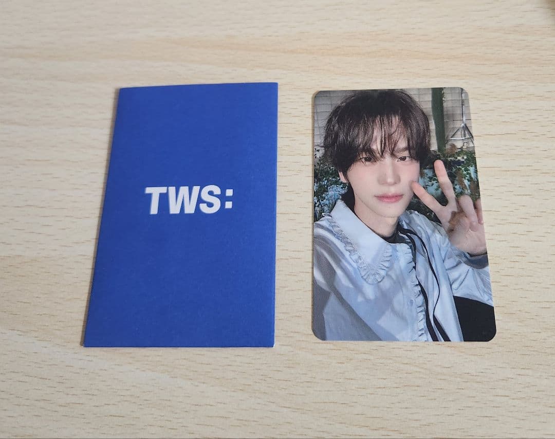 韓国　TWS 　サノク　事前収録　シニュ　トレカ