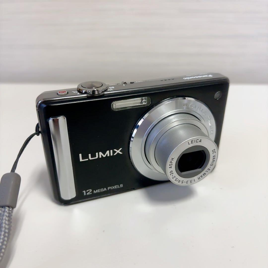 パナソニック LUMIX デジカメ DMC-FS25 デジタルカメラ ブラック