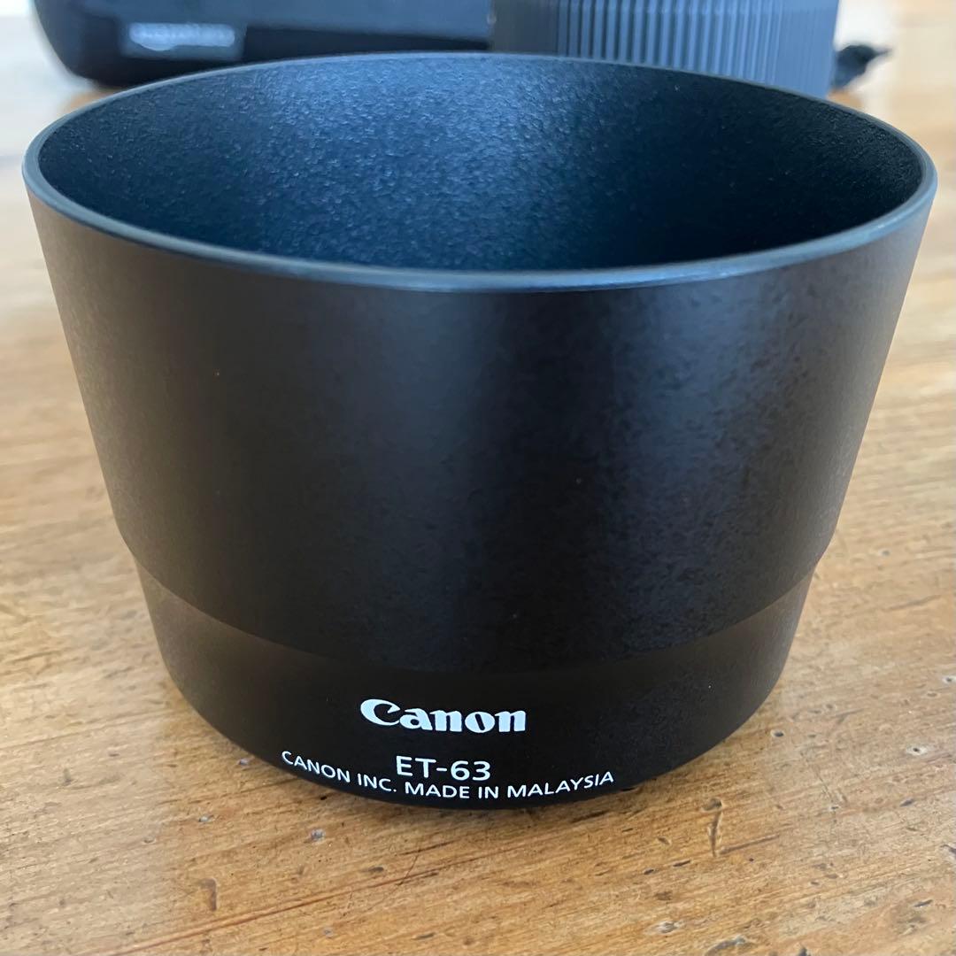 CANON EF-S 55-250mm 1:4-5.6 純正フード&フィルター
