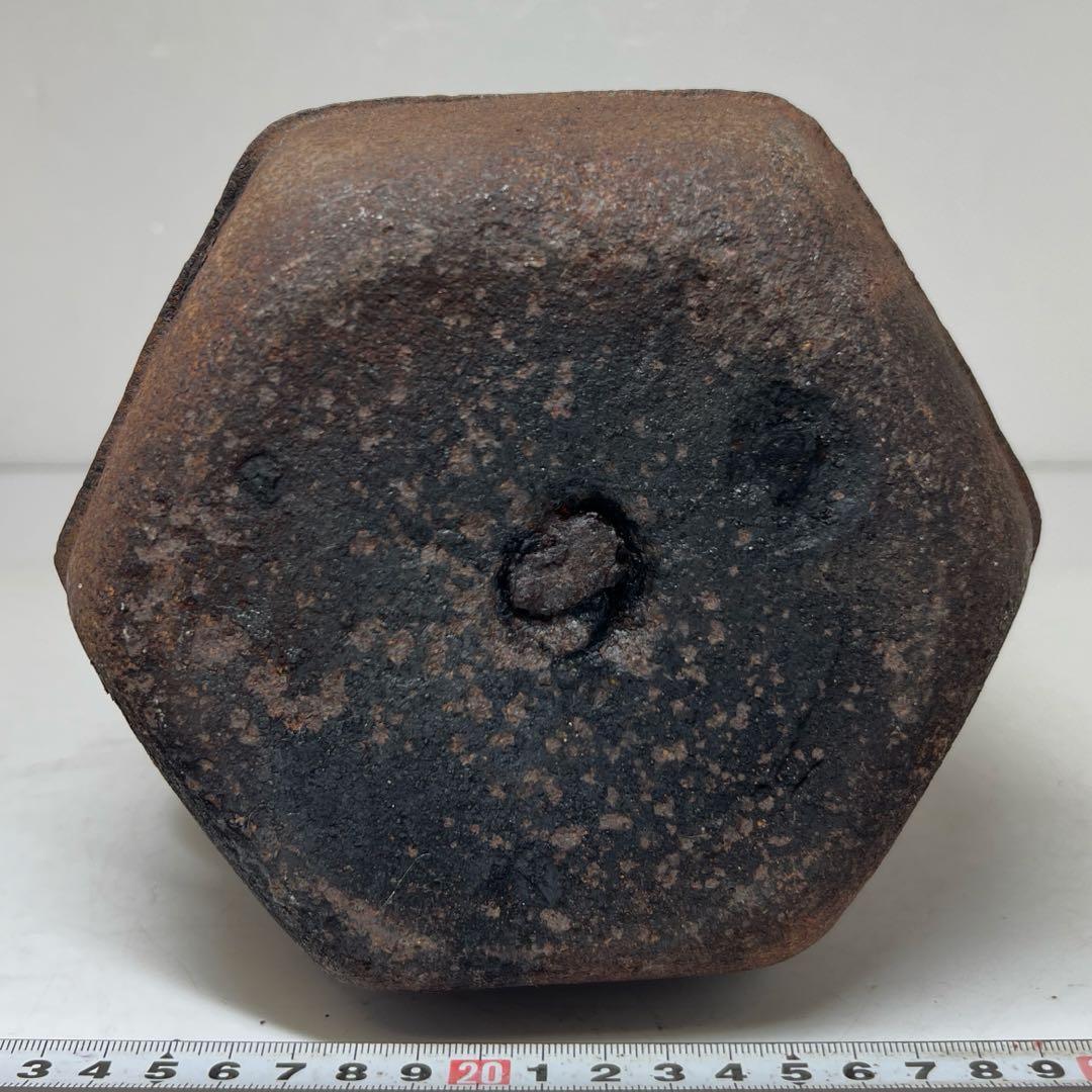 名人大國寿朗 在銘 花鳥風景画 大鉄瓶 3088g東キ8-0206☆1F トヒニ