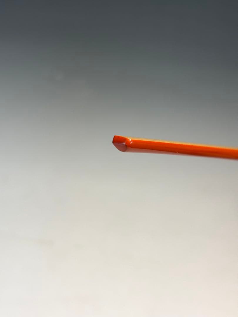 【中古品】茶道具　正斎下削　菊唐草蒔絵竹茶杓　堀内宗完書付　銘『秋菊有佳色』共箱