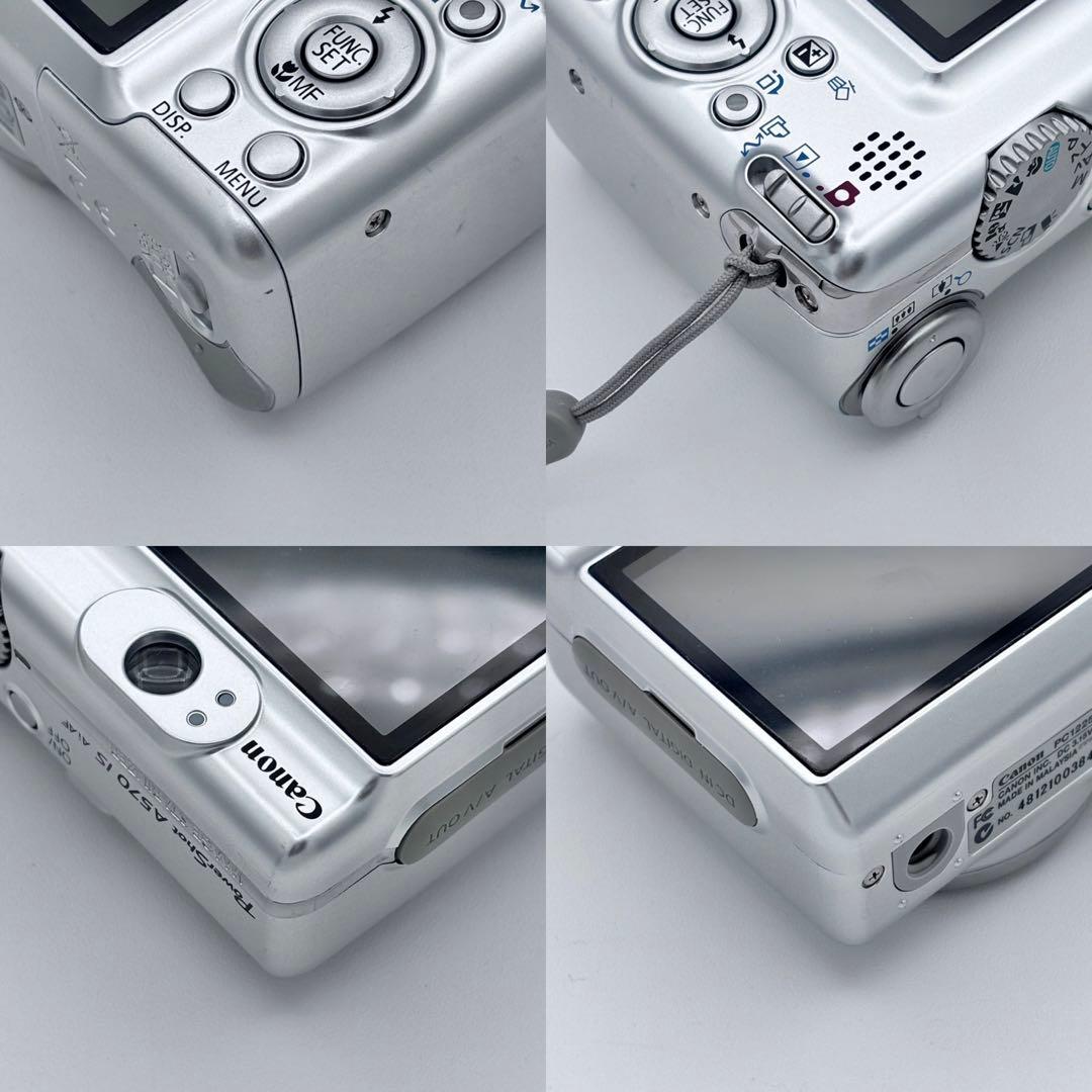✨超美品✨ Canon PowerShot A570 IS コンデジ 動作品