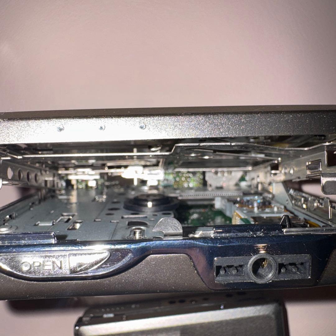 ジャンクSHARP ポータブルMDレコーダー MD-MT831-S 2台 まとめ