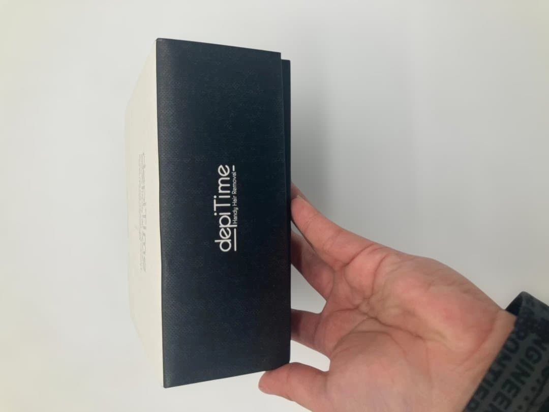 【通電確認済・未使用に近い】depiTime デピタイム モバイル脱毛器｜中古品