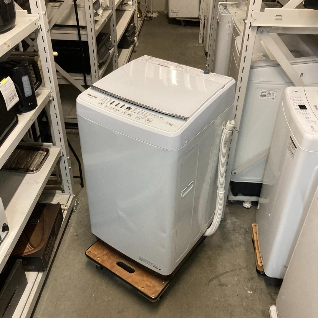 H25764 一人暮らし洗濯機 Hisense 2021年製 5.5kg
