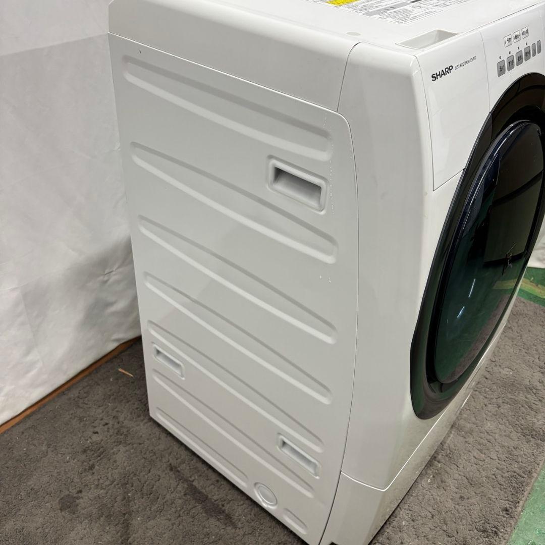 R89773　設置無料　ドラム式洗濯機　SHARP　7キロ　一人暮らし　乾燥付き