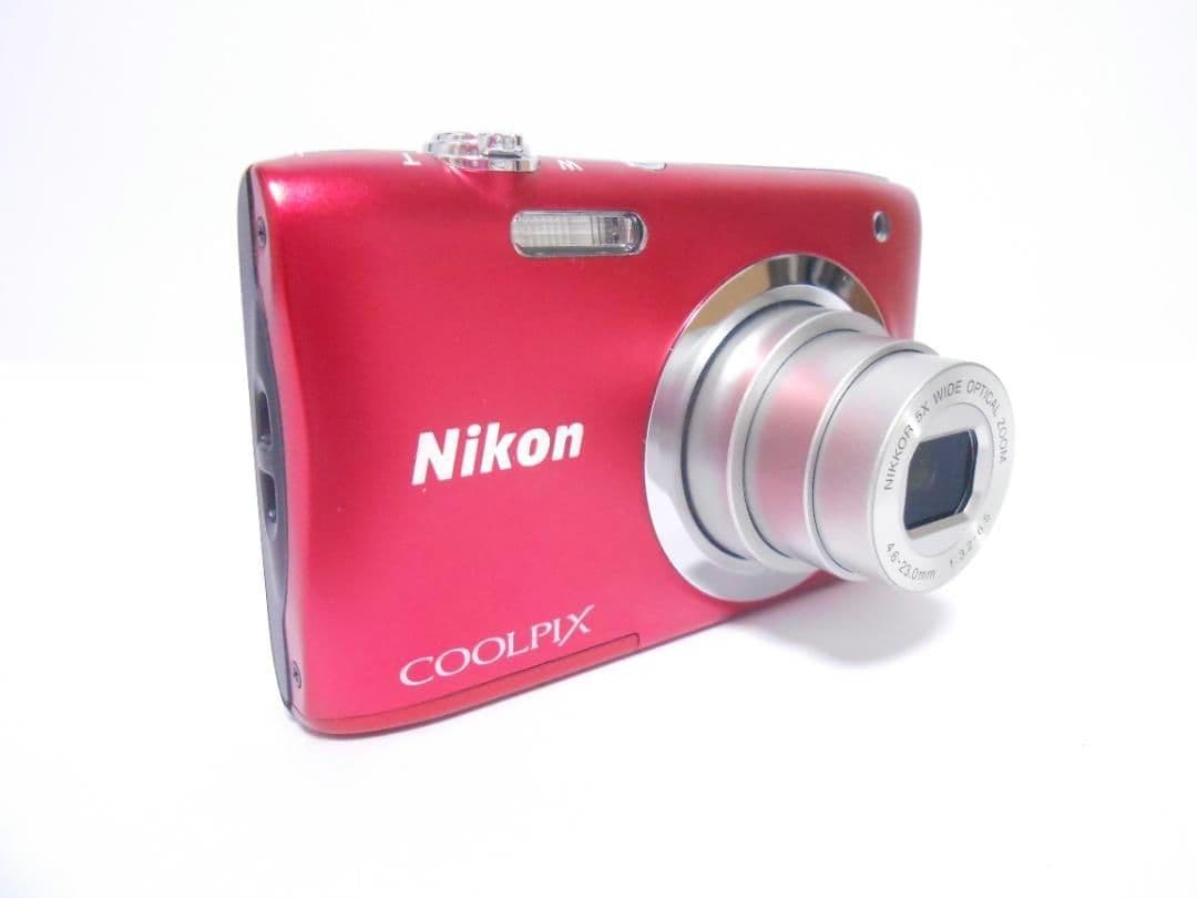 【お値下げ歓迎・美品】　ニコン　Nikon COOLPIX A100 レッド