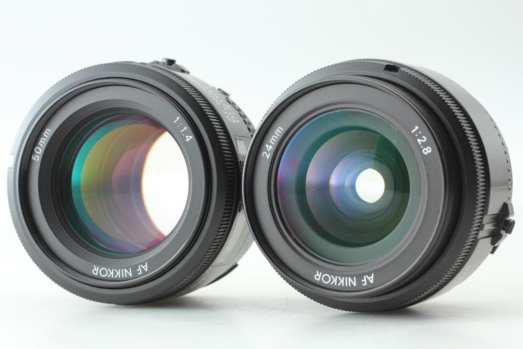 Nikon F4 50mm f/1.4&24mm f/2.8セット