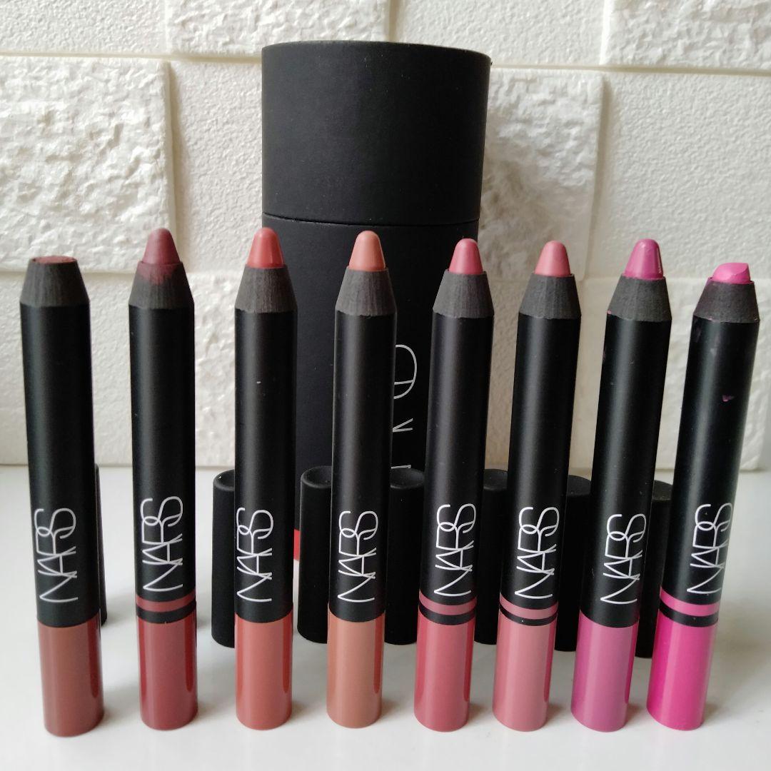 NARS　ベルベット　マット　リップ　ペンシル　まとめ売り　サテンリップペンシル