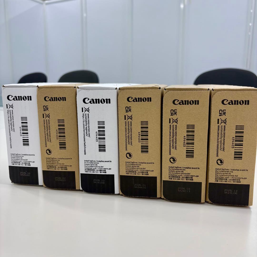 Canon PFI-710 インクカートリッジセット 6本
