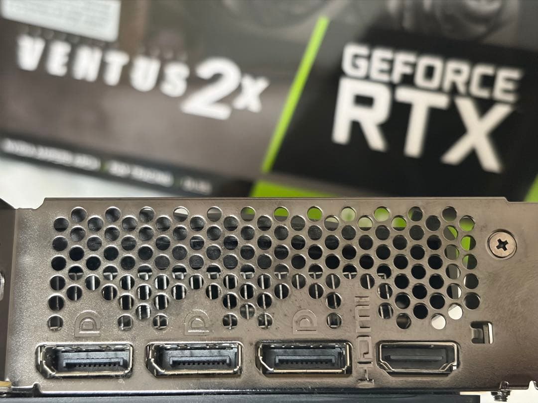 グラフィックボード・グラボ・ビデオカード RTX3050 8GB msi ventus 2x
