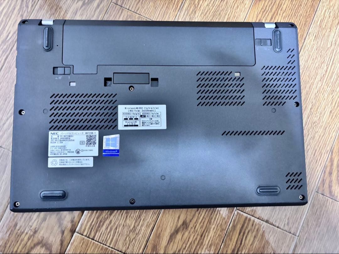 Windowsノート本体 NEC VersaPro Core i5 6200U 8GB/128GB SSD