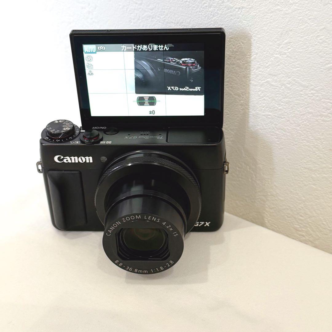 【箱付 美品】 キャノン Canon PowerShot G7X コンデジ