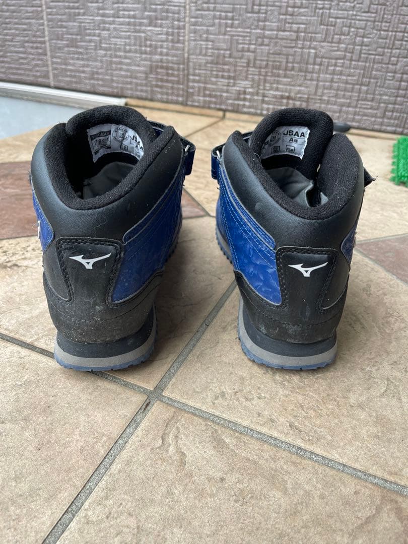 Mizuno ネイビー ハイカット安全靴27cm