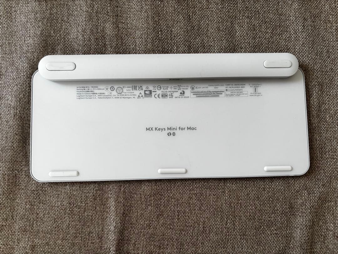 キーボード logicool MX KEYS MINI for Mac 英語配列