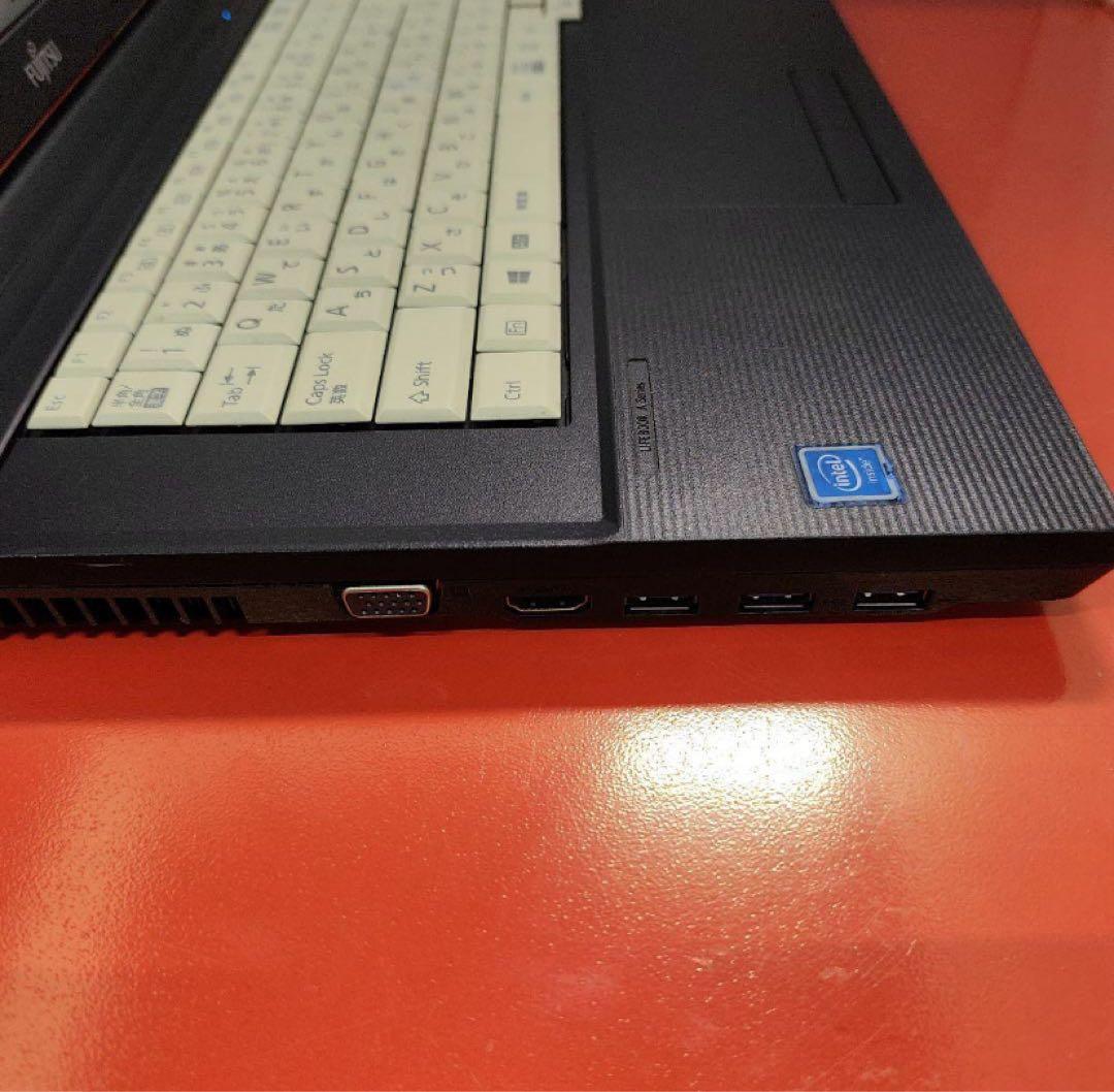 ノートパソコン美品 富士通 Windows11 大容量