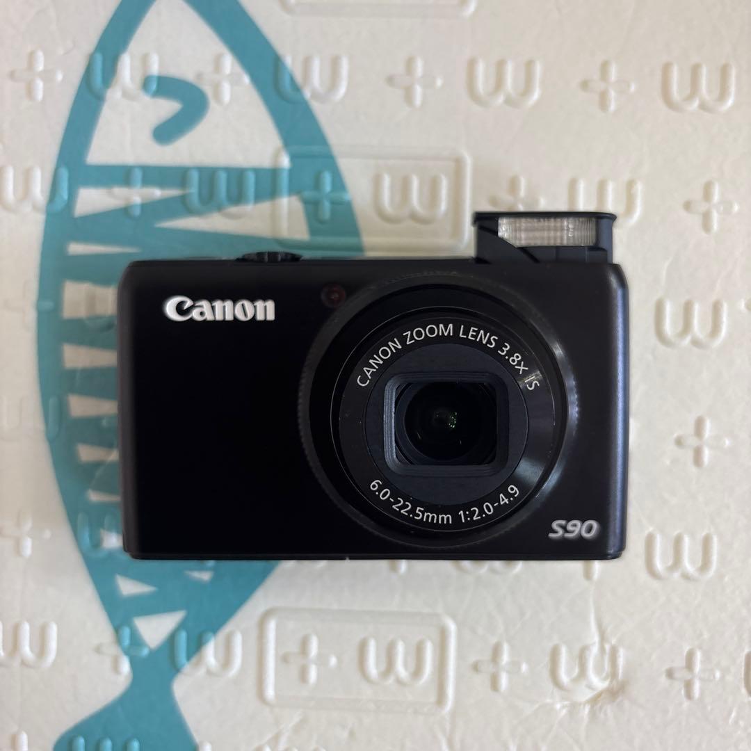 （美品）Canon PowerShot S90 コンパクトデジタルカメラ