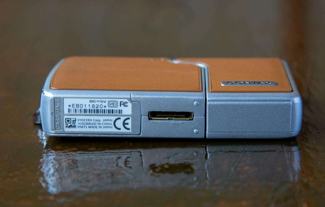 CONTAX コンタックス〈U4R〉 デジタルカメラ　動作未確認 ブラウン