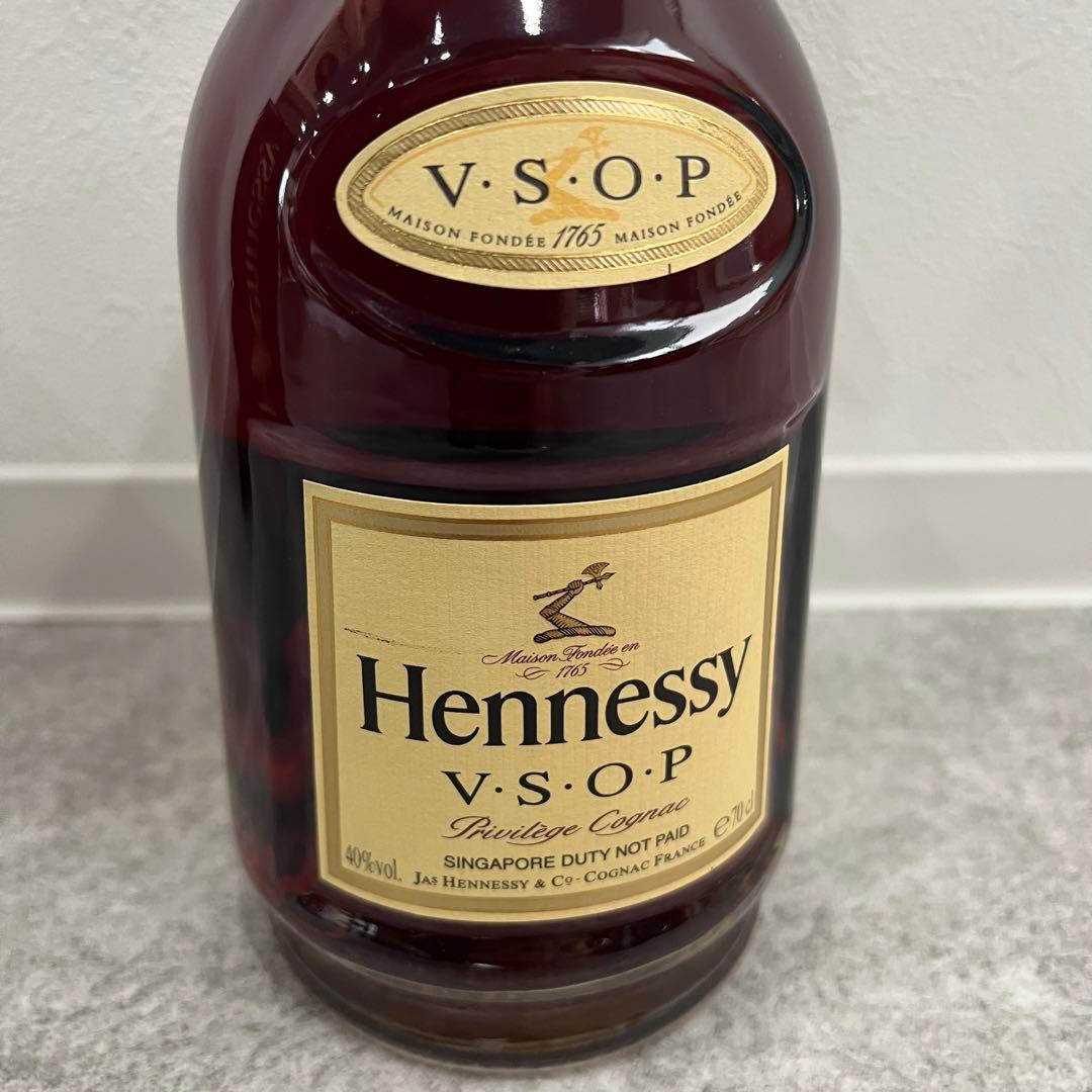 未開栓 Hennessy V.S.O.P ヘネシー ウィスキー 750ml 箱付