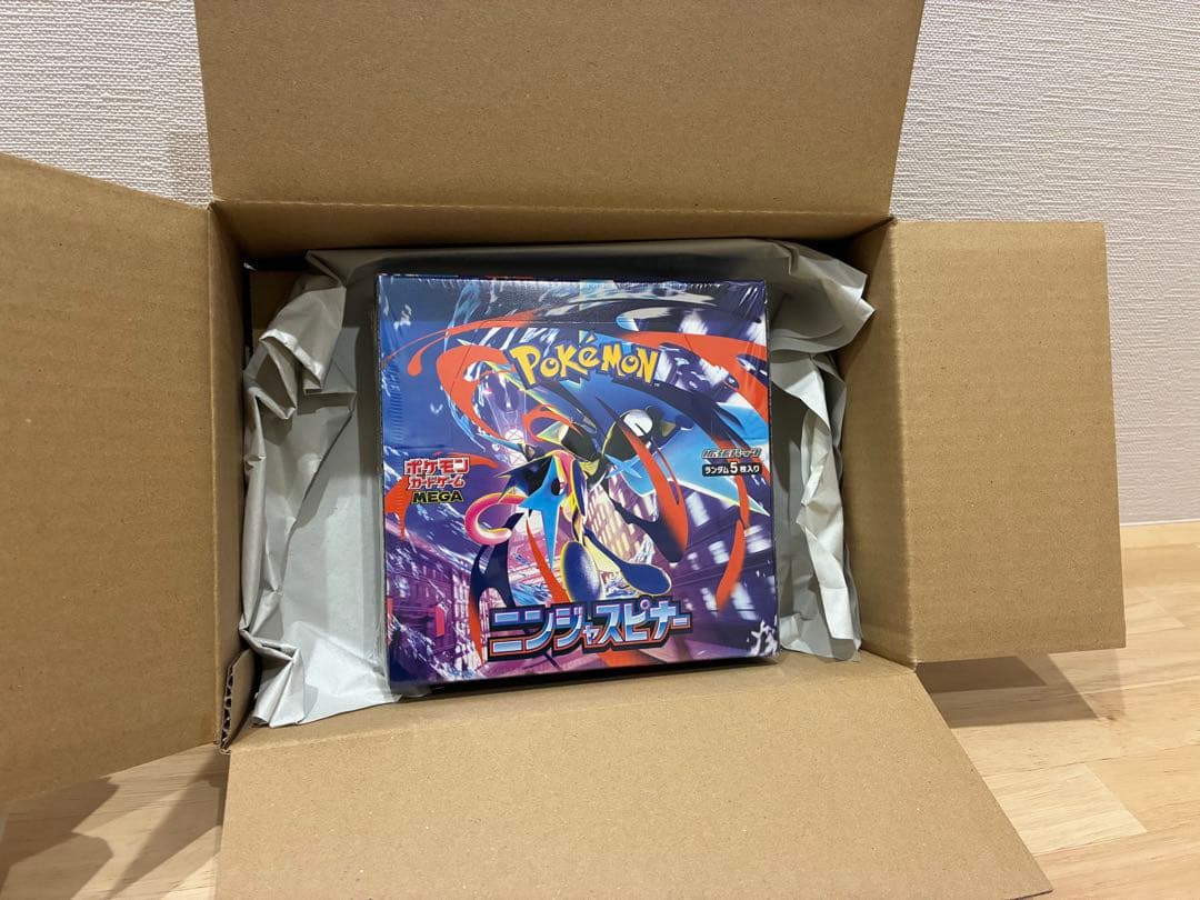 ポケモンカードゲーム MEGA 拡張パック ニンジャスピナー 2BOX