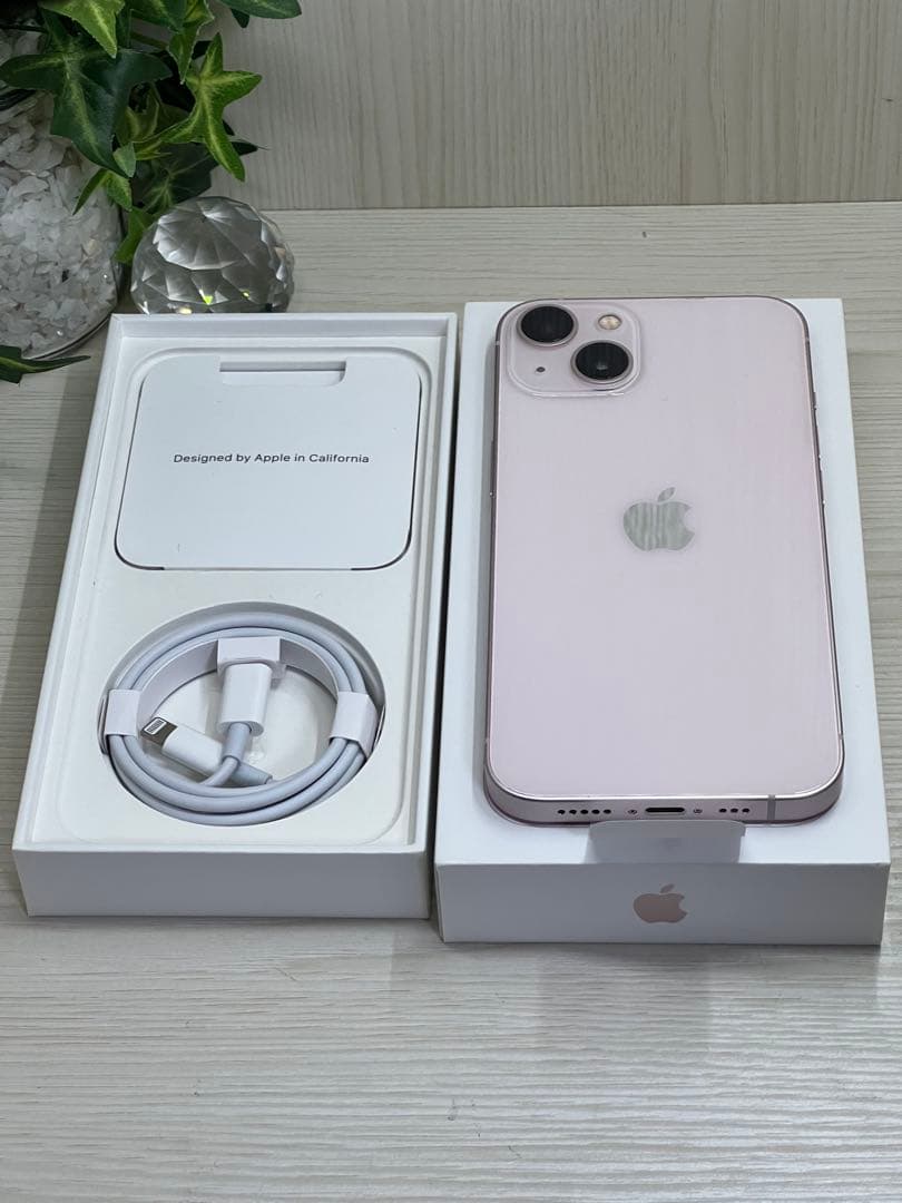 ✅超美品・100％✨iPhone 13❣️128GB ピンク✨
