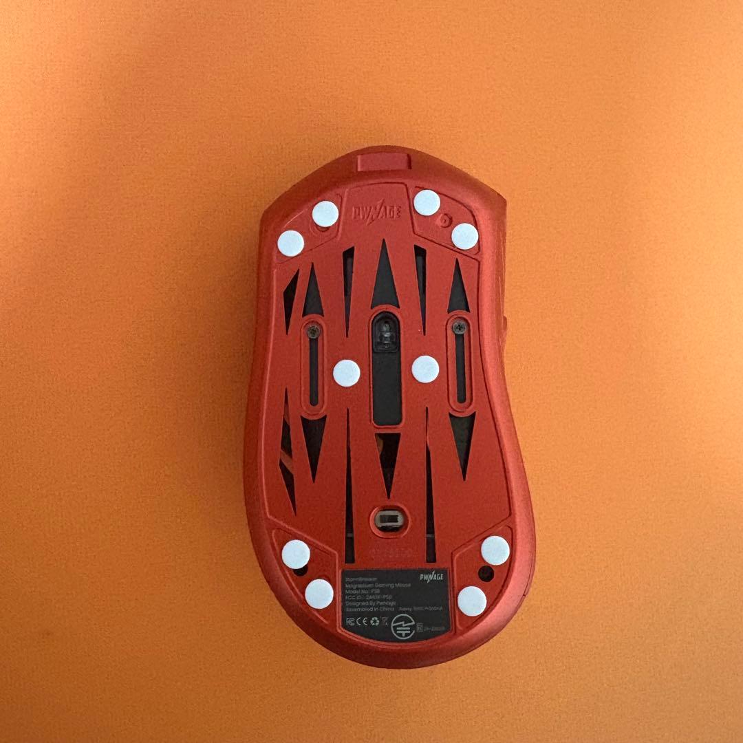 マウス・トラックボール Pwnage stormbreaker RED