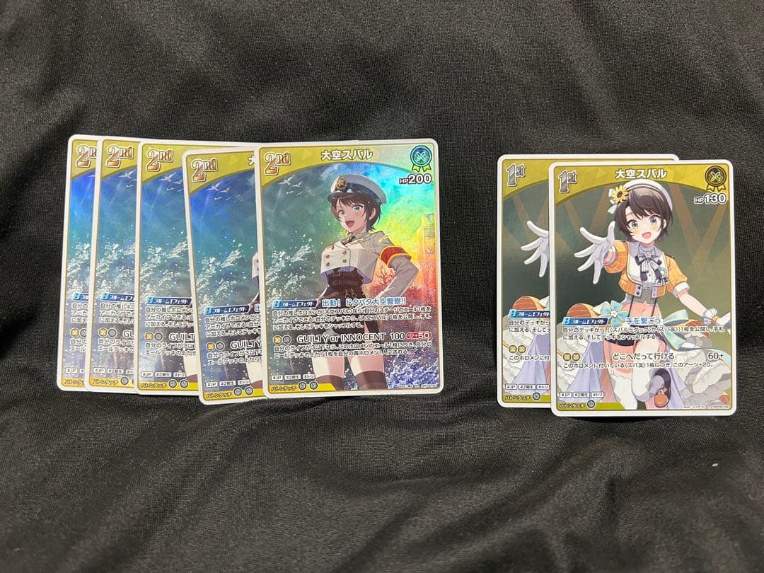 J*u様 ホロライブカードダス 大空スバル デッキパーツ 大空スバルUR