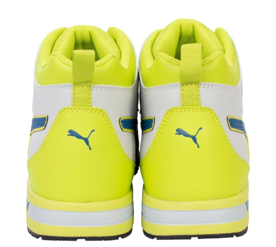 PUMA イエロー ハイカット安全靴 27cm