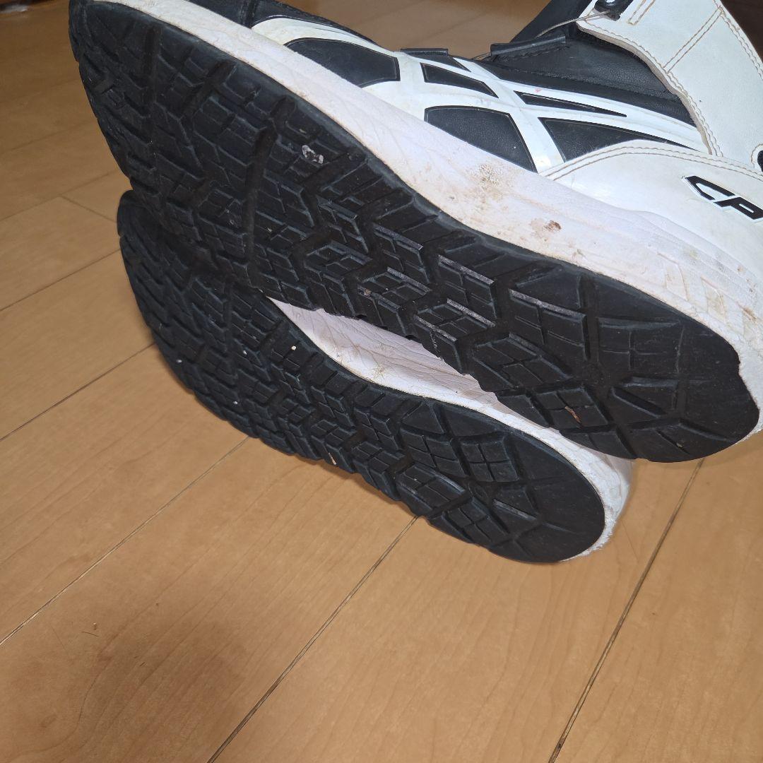 ASICS BOAシステム 安全靴 ブラック/ホワイト