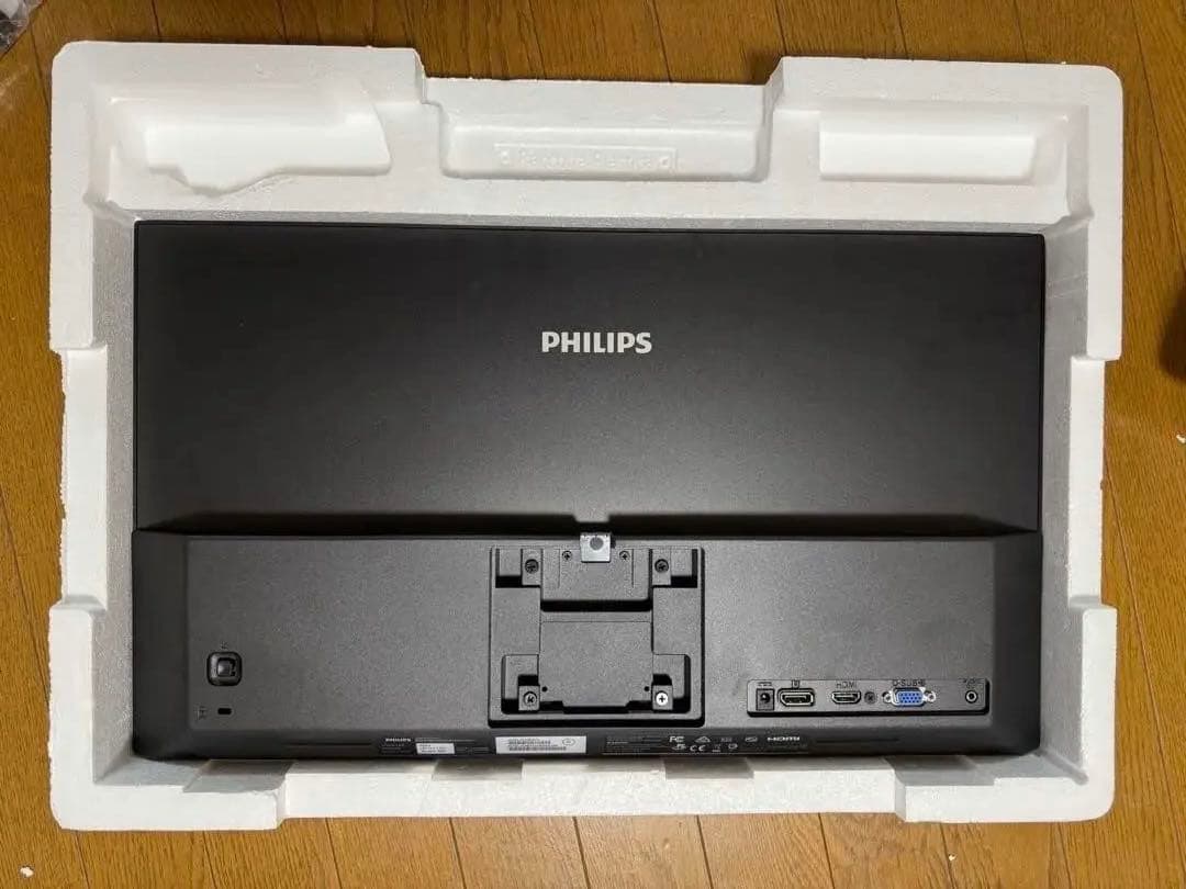 【美品】 PHILIPS PCモニター 242E2FE/11 昇降可能