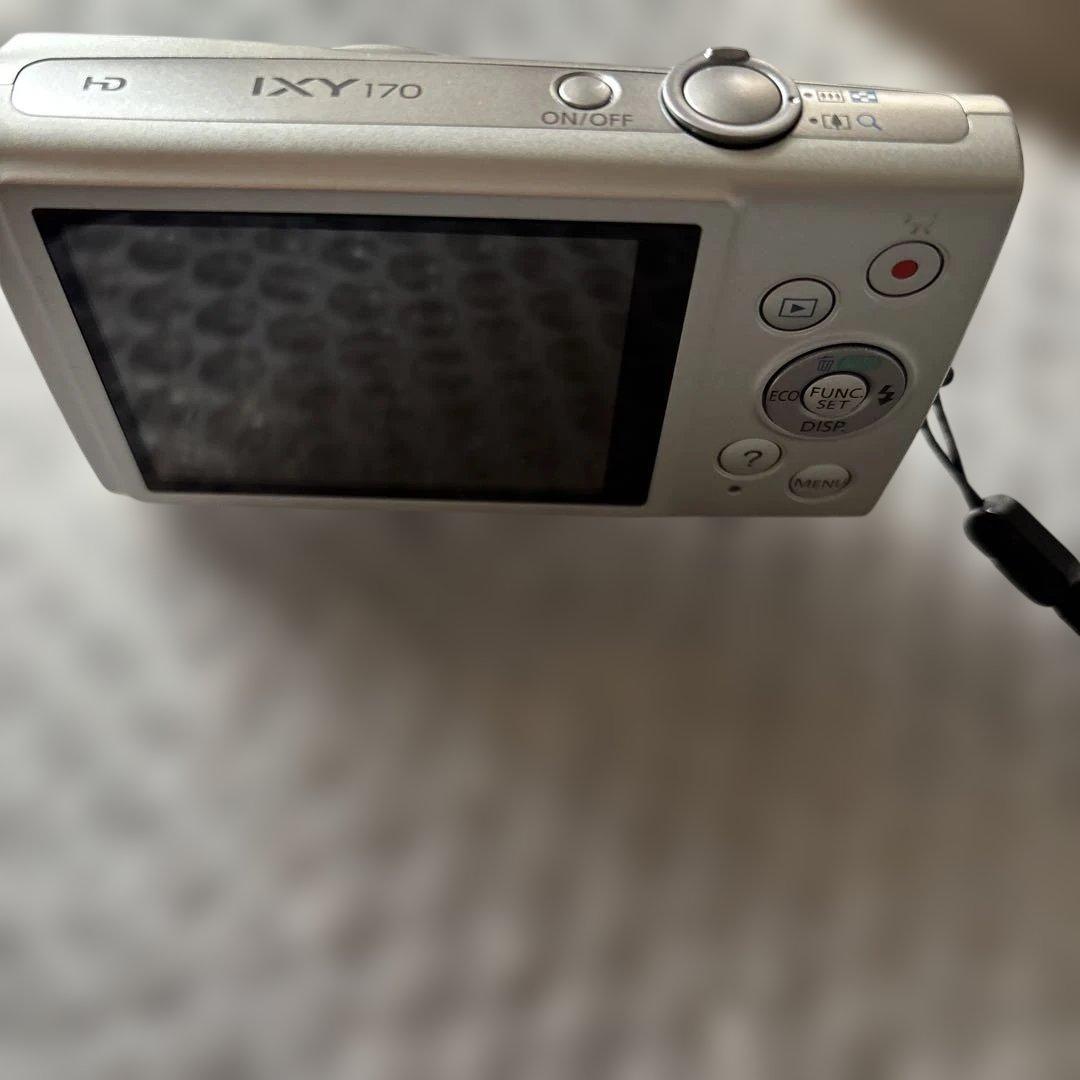 Canon IXY 170 シルバー コンパクトデジタルカメラ