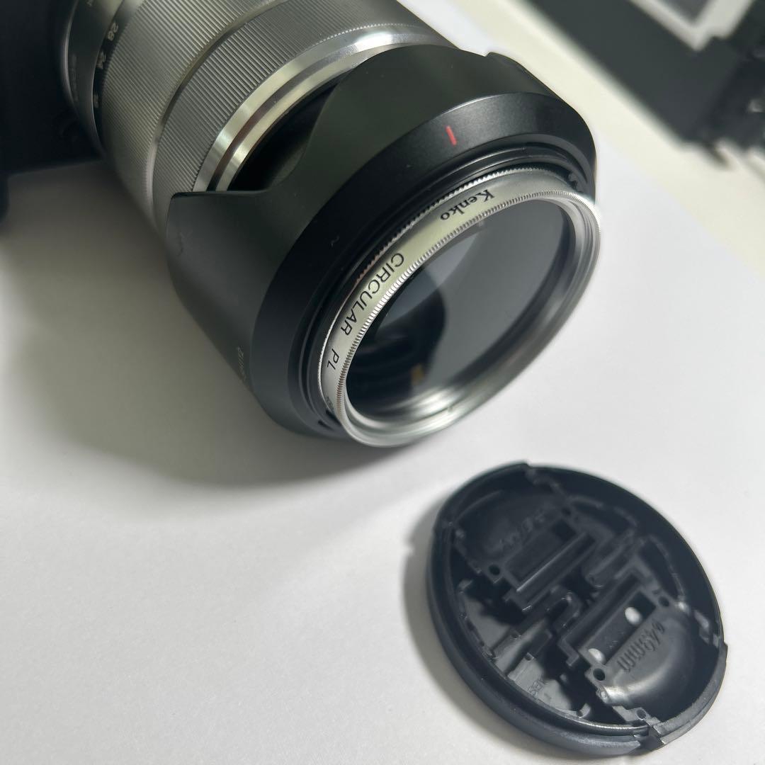 美品◎SONY NEX-5 18-55 OSSレンズキット シャッター5814回