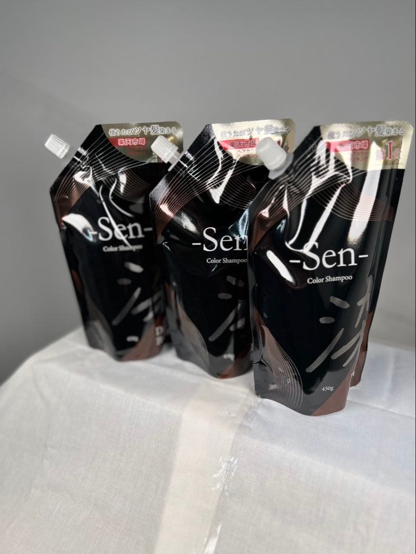 【販売数ご相談有】-Sen- カラ―シャンプー 420g 3個セット