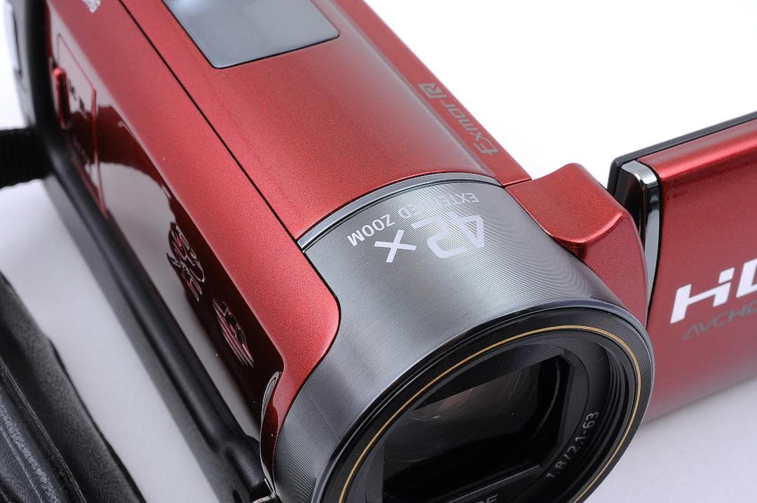 SONY HDR-CX180 ビデオカメラ ハンディカム レッド