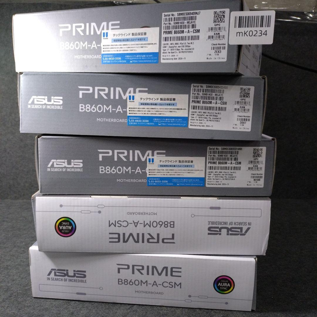 新品　PRIME B860M-A-CSM