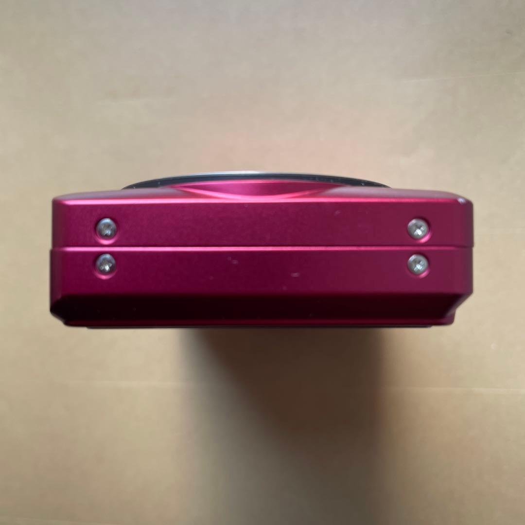 【動作OK】CASIO EXILIM EX-Z700 レッドコンパクトデジカメ