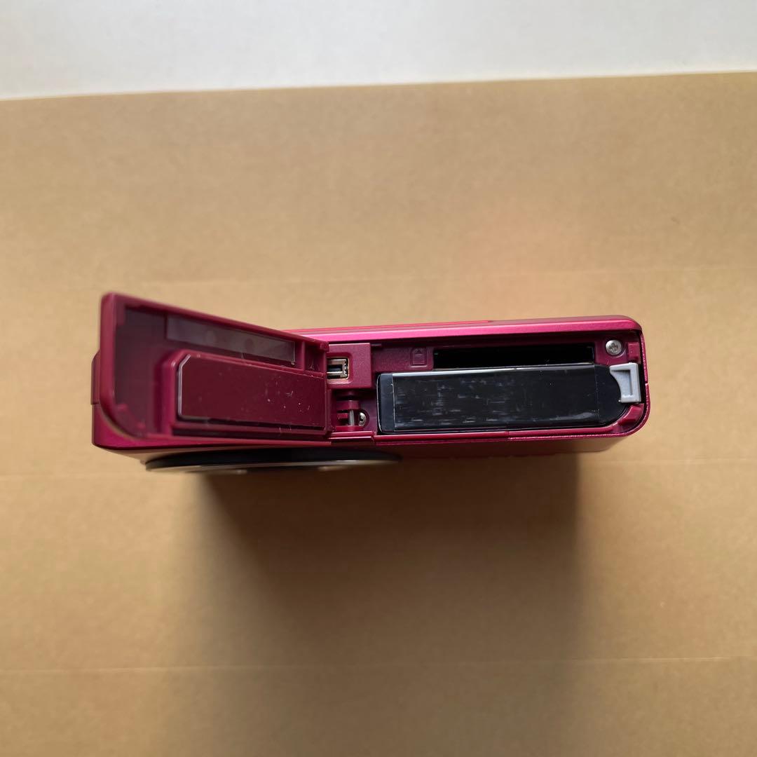 【動作OK】CASIO EXILIM EX-Z700 レッドコンパクトデジカメ